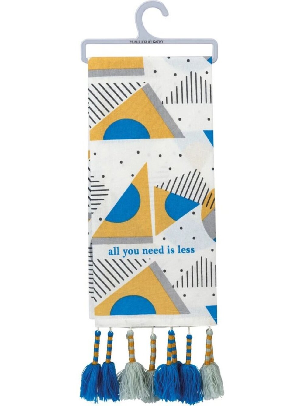 New 1980's Style "All You Need Is Less" Hand Towel
